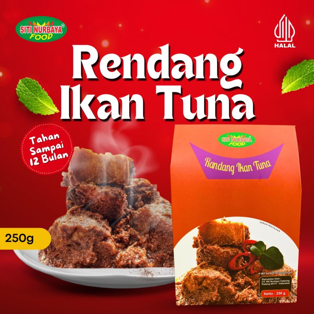 

Rendang Ikan Tuna Siti Nurbaya Food 250 gram
