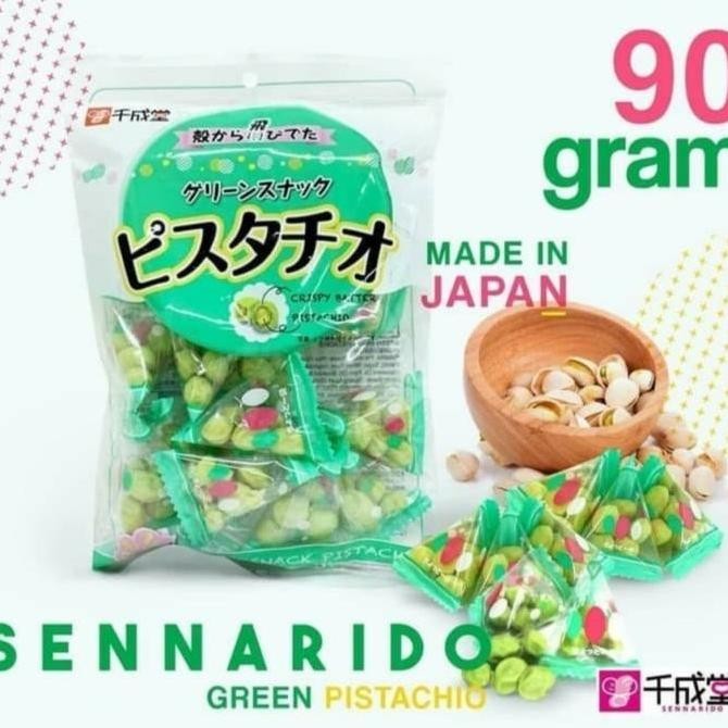 

Promo Sennarido Green Snack Pistachios 90G Cemilan Kacang Jepang