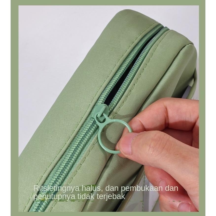 

Pl30 Dp Kotak Pensil Model Polos Bahan Kanvas Ukuran Jumbo 12 Layers Tempat Pensil 12 Sekat Pouch Tempat Alat Tulis 90 Kapasitas Besar Perlengkapan Sekolah Kantor Pl30