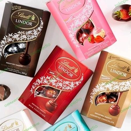 

Sale Coklat Lindt Lindor Chocolate Milk Assorted Dark Cokelat Box Cornet Swiss Import