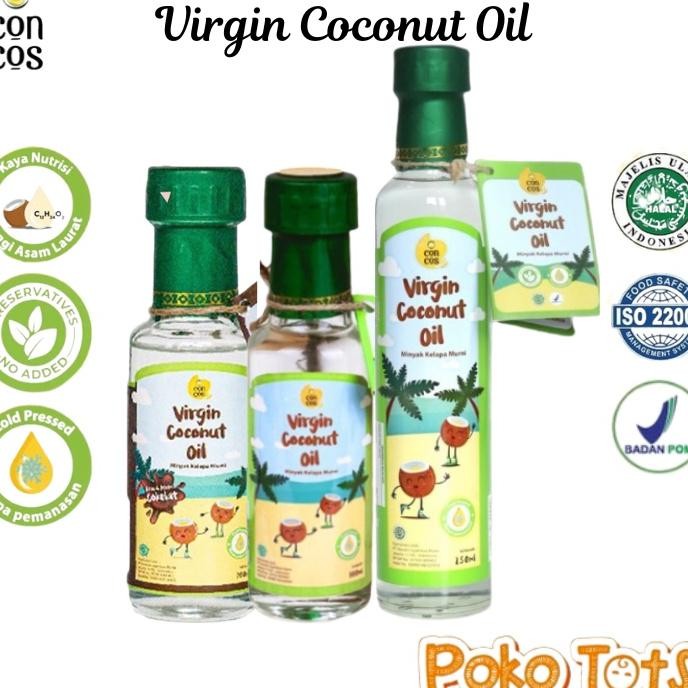

Conco Virgin Coconut Oil 100Ml 250Ml Nya Elapa Murni Untu Ana Vco Conco Wh