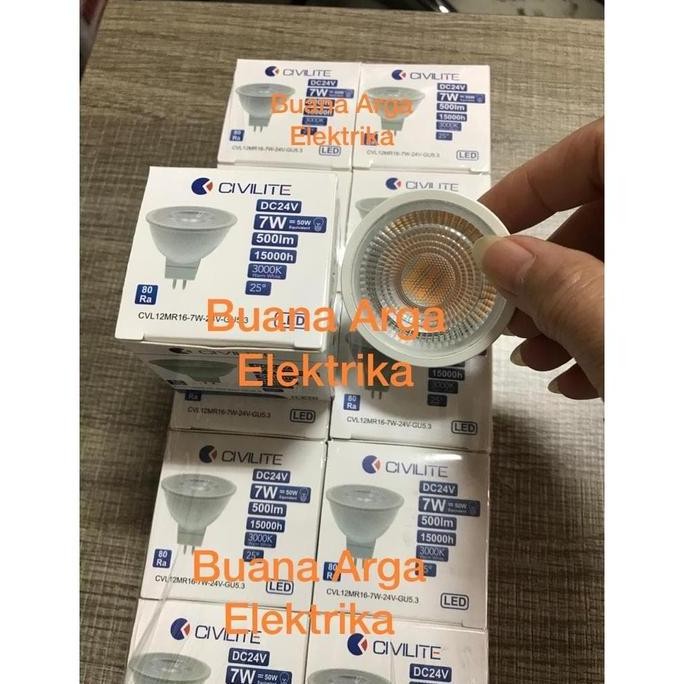 Lampu Civilite 12 MR-16 24V 7W