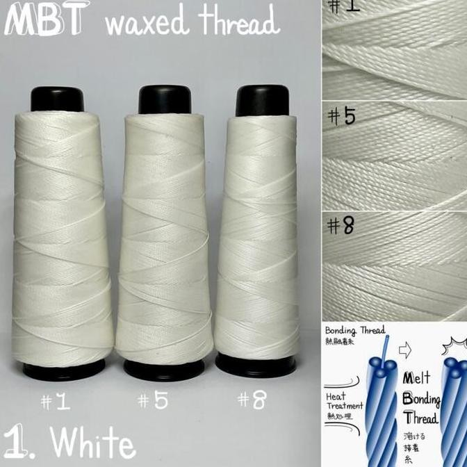 

baru oka mbt waxed thread - made in japan - benang untuk kulit - leather tool