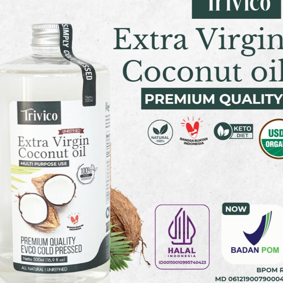 

Trivico Nya Vco Virgin Coconut Oil Ml Adar Mct Tinggi