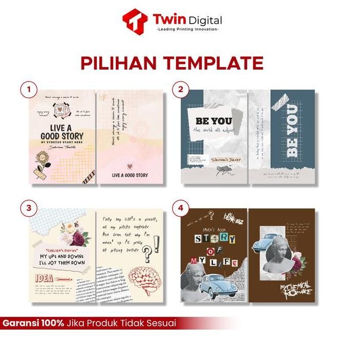 

Tersedia Cetak Notebook Agenda Custom Softcover