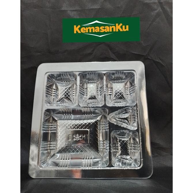 ] Mika Sekat 6/ Mika lunch Box (TM II) Bening AG 20 x 20 isi 10 pcs
