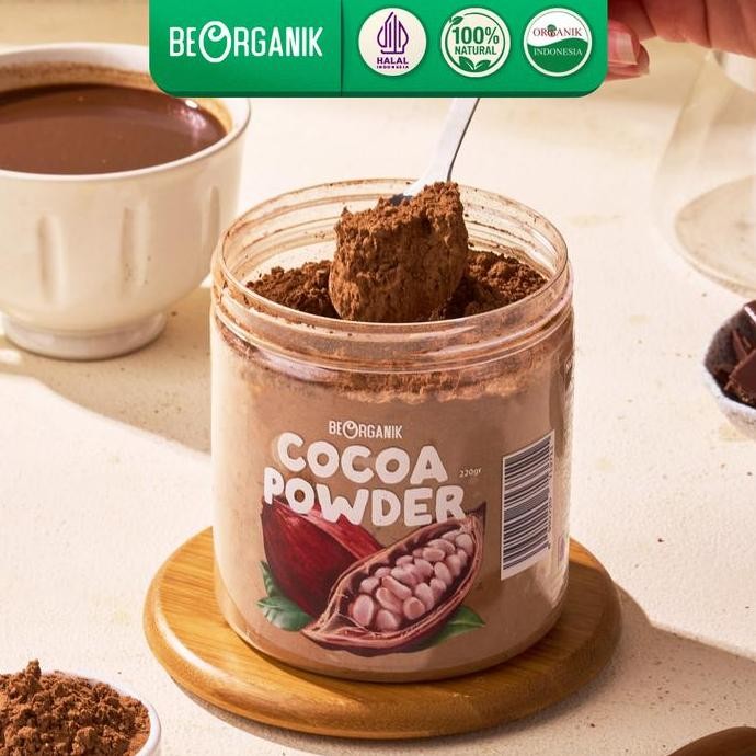 

PROMO PURE CHOCOLATE COCOA POWDER / BUBUK COKLAT BEORGANIK 220 GRAM