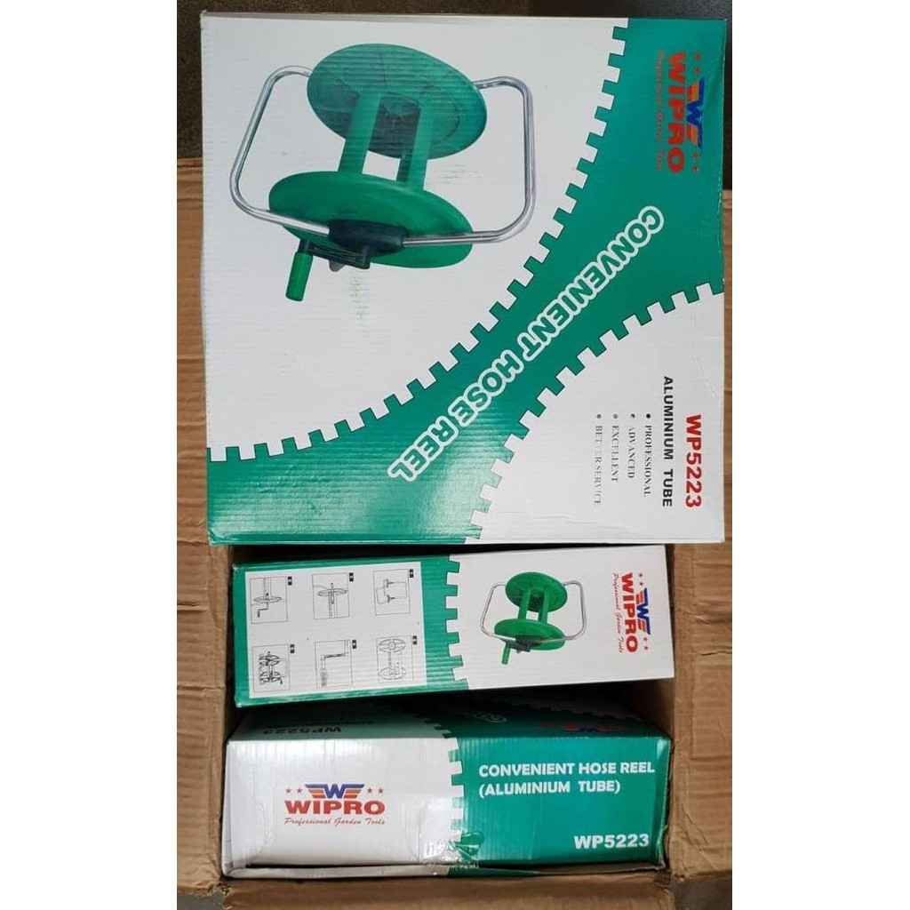Baru WIPRO TANPA RODA Gulungan Selang Air TANPA Roda nankai