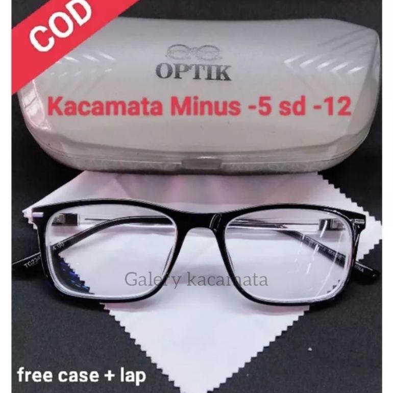 KACAMATA MINUS RABUN JAUH -5 S/D -12 KACAMATA MINUS TINGGI LENSA TIPIS KACAMATA MINUS TINGGI PRIA DA