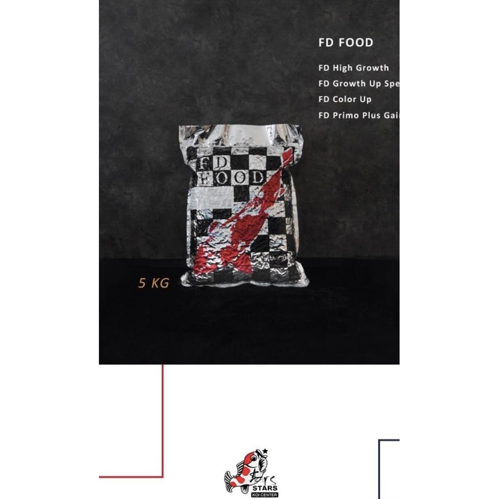 FD Food Pure / Build Up EXTRA 5 kg - PREMIUM Japan Imported Koi Food