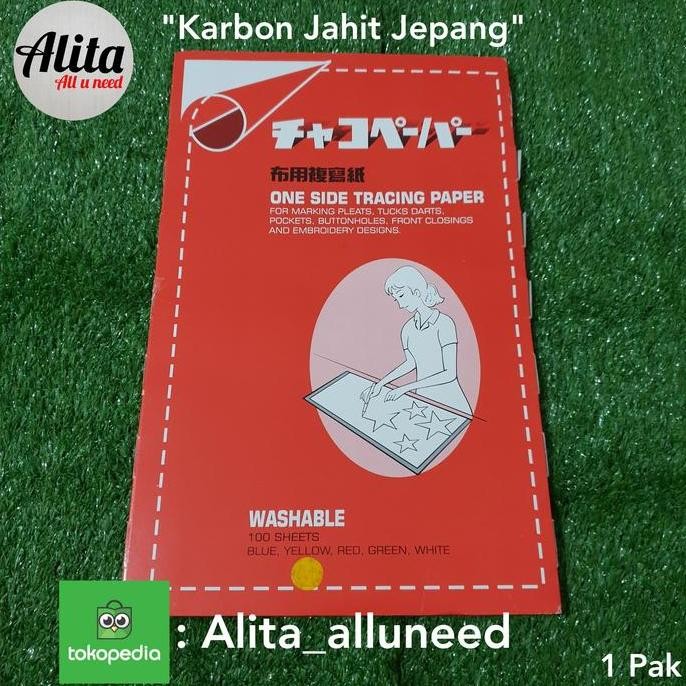 

Karbon Jahit Jepang (1 Pak)