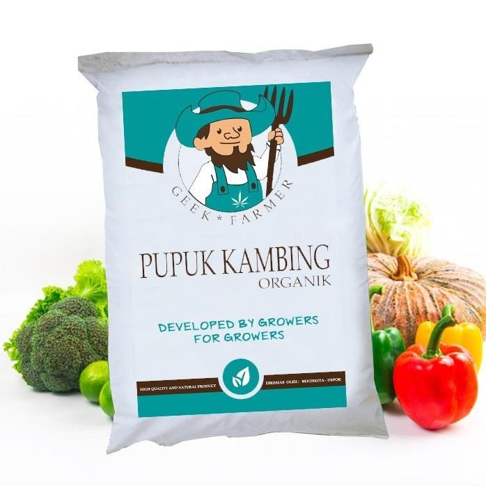 

Terlaris Terlaris Pupuk Organik Kandang Kambing Halus (Geek Farmer)