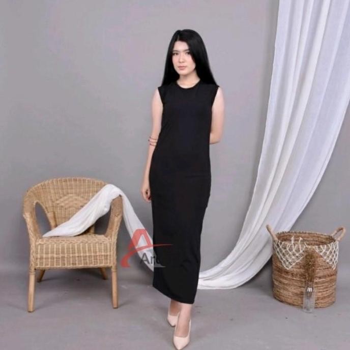 Promo / Baju Manset Wanita Tanpa Lengan Buntung Dalaman Gamis Kaftan Non Cod