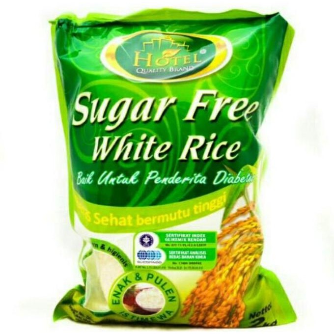 

HIW Beras Sugar free HOTEL 2kg (sugar free white rice)