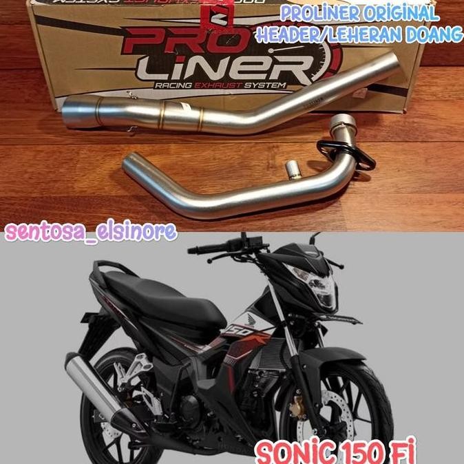 TERMURAH - PIPA LEHERAN KNALPOT SAJA SONIC150 DIAMETER 50MM - ORIGINAL PROLINER
