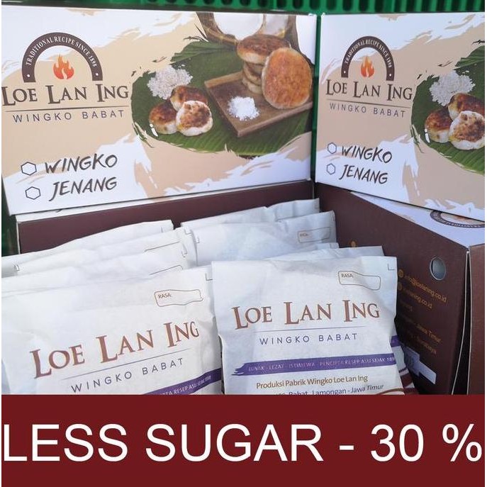 

HIW Loe Lan Ing Wingko Babat Small isi 10 LESS SUGAR