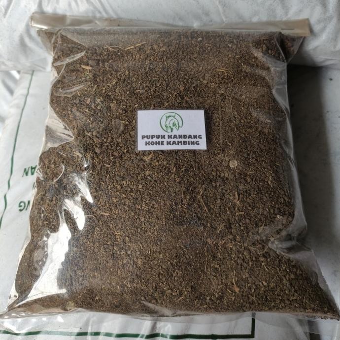 

Terlaris 1Kg - Pupuk Kandang Kohe Kambing Halus - Pupuk Organik
