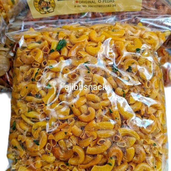 

HIW Makaroni CIKRUH bantet renyah daun jeruk 500gr Camilan Cemilan Pedas Asin Makanan Snack Food