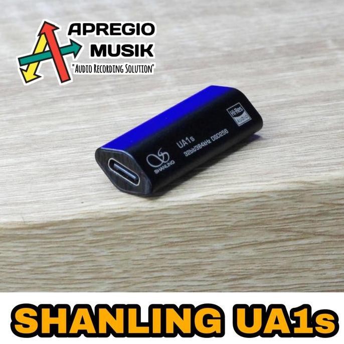 Shanling Ua1S Ua1 S Portable Usb Type C Dac & Amplifier New Stok