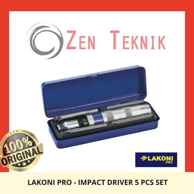 Lakoni Pro - Obeng Ketok / Impact Driver Set 5 pcs - 701023