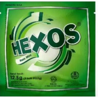 

HIW Hexos Permen Mint [2,5 gr/50 sachet /1 box ]
