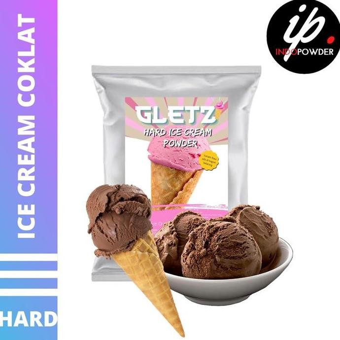 

HIW HARD ICE CREAM COKLAT 1Kg - Bubuk Es Krim Coklat - Bubuk Es Krim