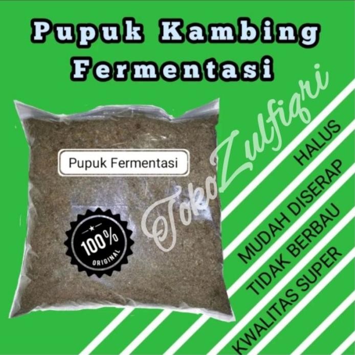 

Terlaris Pupuk Kandang Kambing Organik Fermentasi Premium Siap Pakai 1 Kg
