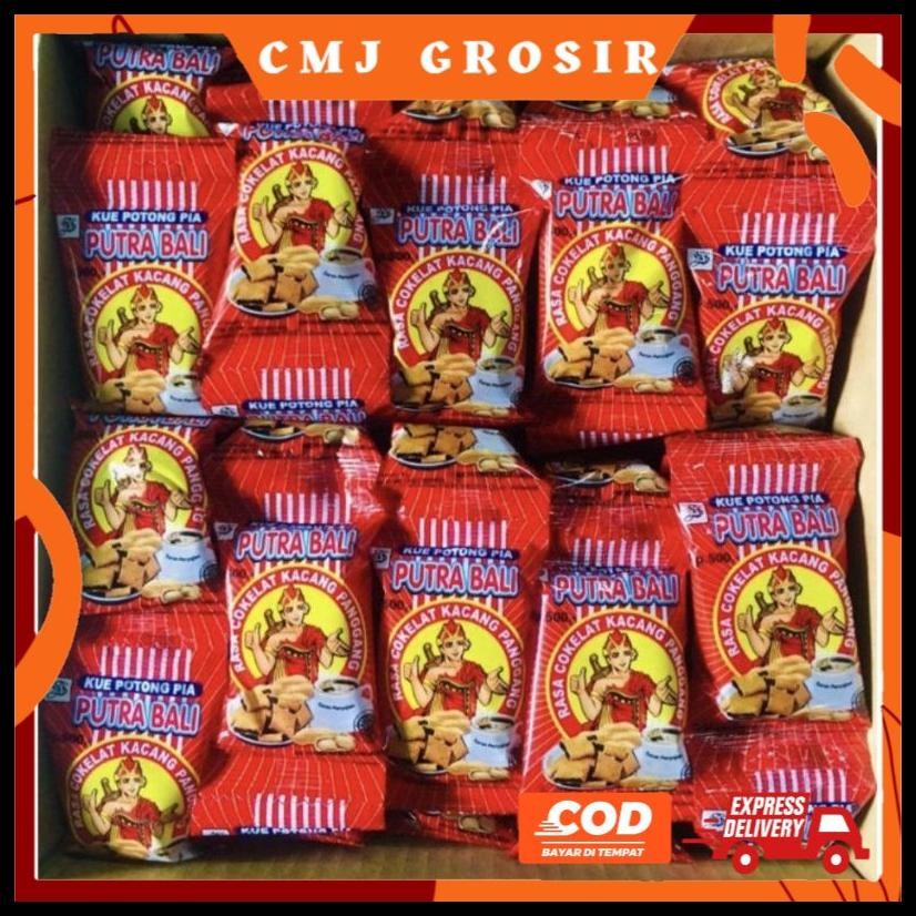 

SNACK JADUL KUE PIA PUTRA BALI RASA COKELAT PANGGANG NETTO 10 PCS