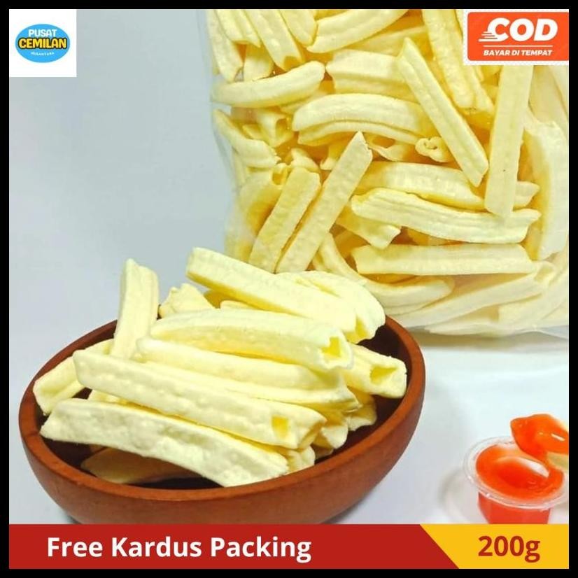 

SNACK KILOAN | MAKANAN RINGAN | MURAH ENAK GURIH | CAMILAN CEMILAN POTATO STIK | KERUPUK KENTANG | FRENCH FRIES | SNACK KENTANG | STIK KENTANG PREMIUM | RENYAH | ORIGINAL | KEJU BAKAR | JAGUNG MANIS | GURIH | BALADO | ISI 200 GRAM.