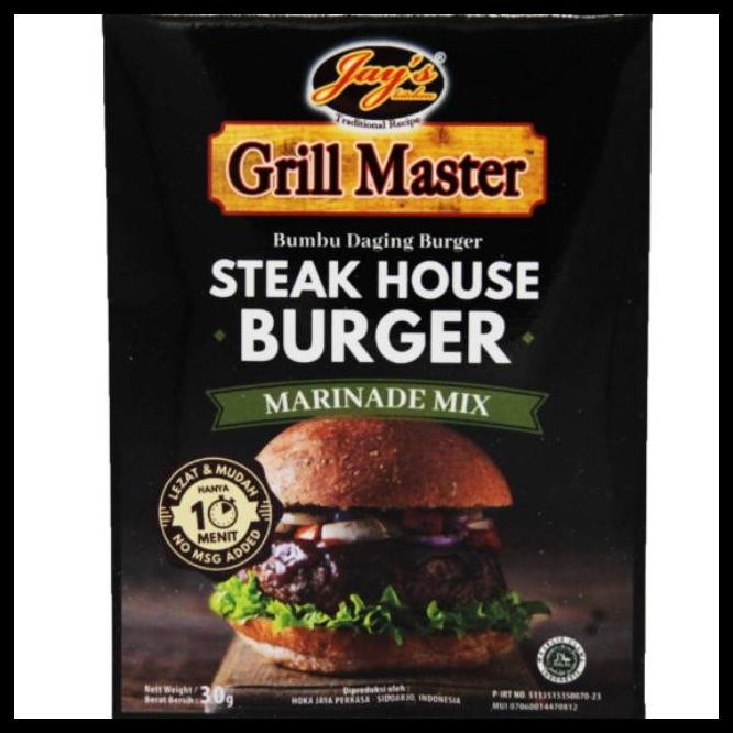 

JAY'S / JAYS GRILL MASTER MARINADE MIX /CLASSIC BARBECUE/HOT SPICY /CHIKEN / ITALIAN / STEAK BURGER JAY JAYS