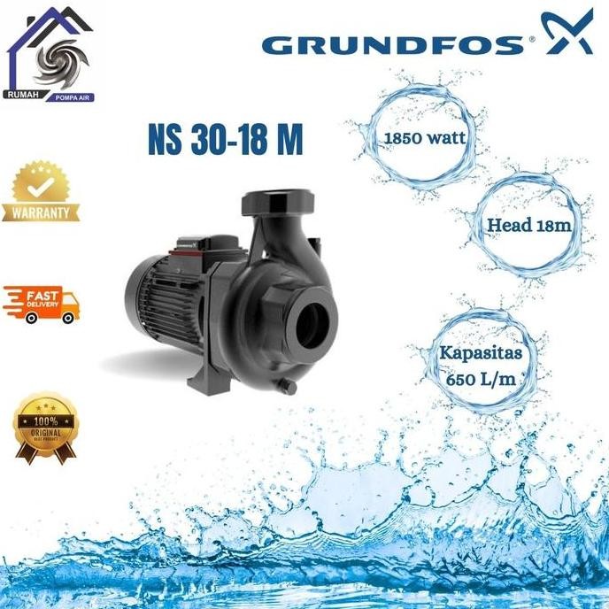 Grundfos NS Basic 30-18 M - 1 Phase / Pompa Grundfos NS / Pompa Air