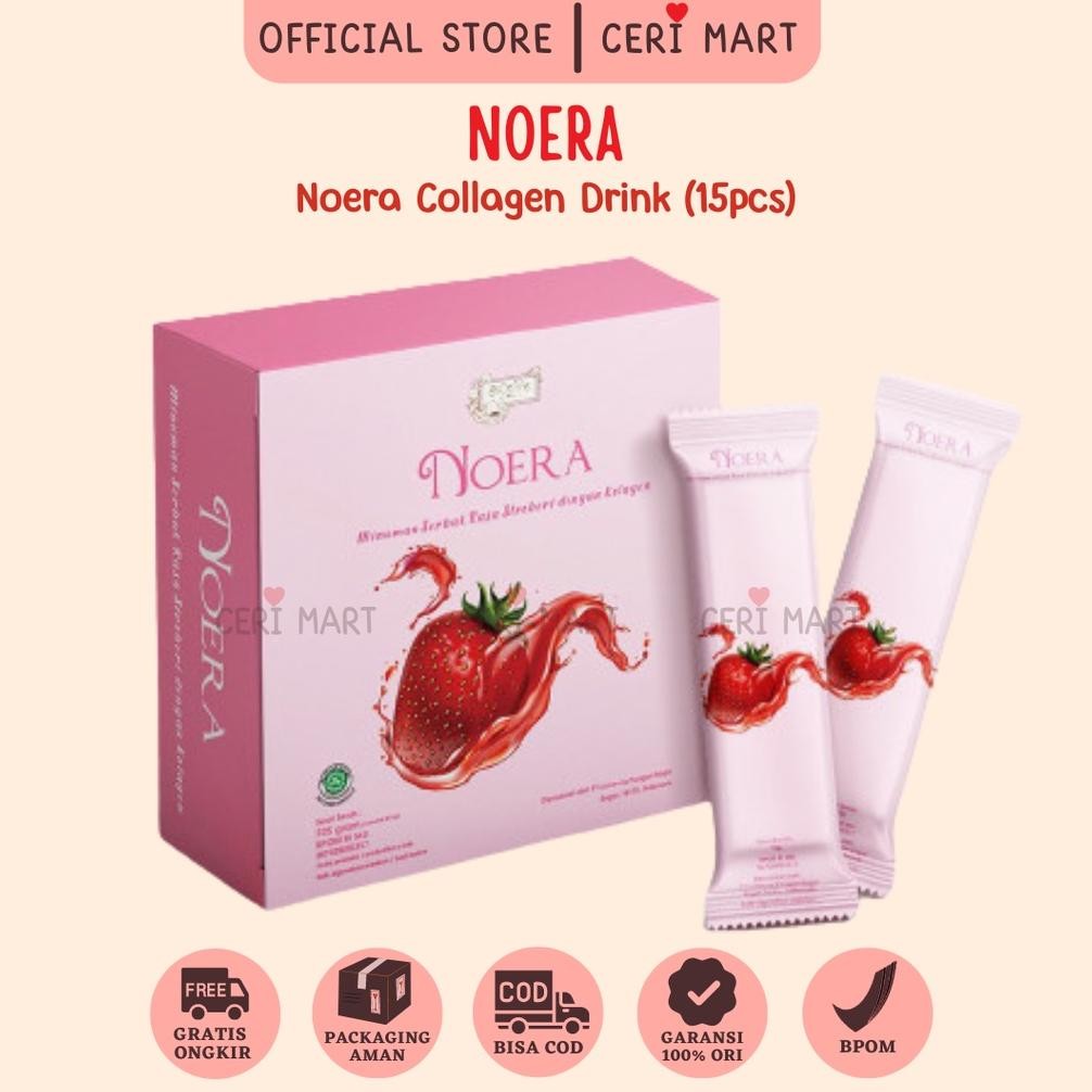 Ready Noera Collagen Drink With Birdnest And Saffron Extract Minuman Kolagen Pemutih Badan Original 