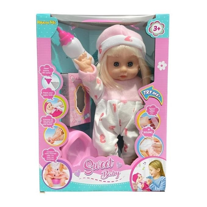 Sweety Baby Boneka Nangis, Suara Mirip Asli | Mainan Bayi Bayian Anak