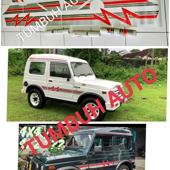 TERMURAH - Striping Sticker Stiker List Body Suzuki Katana Blitz Model New Lama