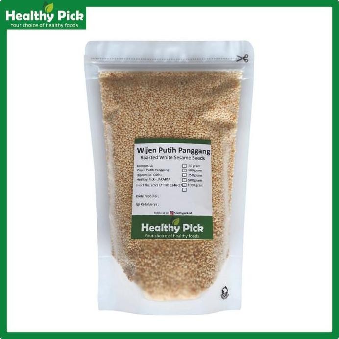 

Terlaris Wijen Putih Panggang Sangrai Toasted Roasted Sesame 500Gr