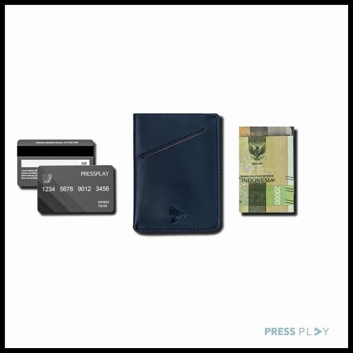 

Press Play Dash Leather Card Wallet Holder Original Dompet Kartu Terlaris