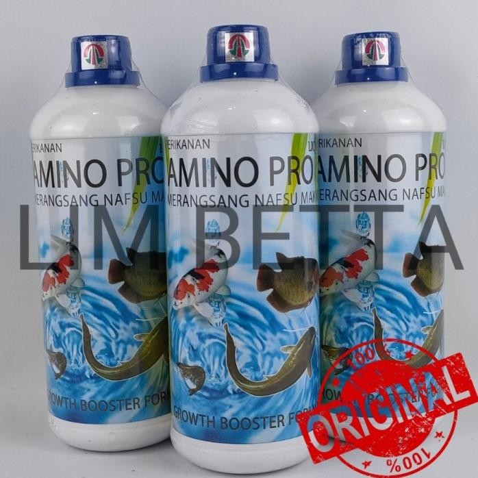 Terlaris Amino Pro 1 Liter / Vitamin Ikan Asam Amino