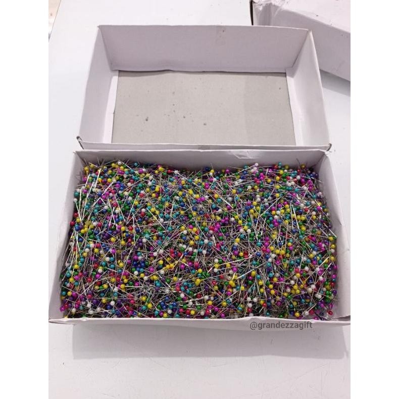 PANAGO JARUM PENTUL KILOAN UNTUK SUYOK 1 KG BUNGA PAPAN KARANGAN BUNGA KERAJINAN HIJAB