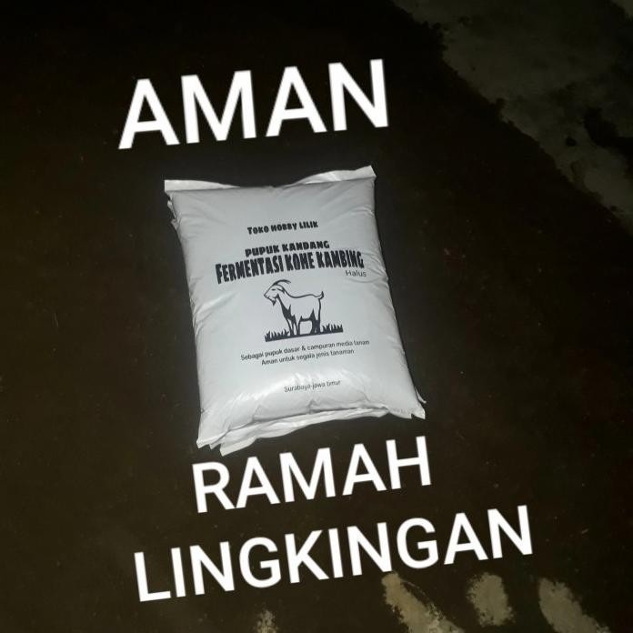 

Terlaris Pupuk Kandang Fermentasi Kohe Kambing,Halus