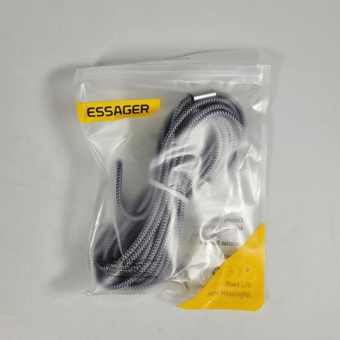 Kabel Audio Jack 3.5Mm To 2 Rca 5 Meter Splitter Aux Tv Dvd Amplifier Essager Myd0G New Stok