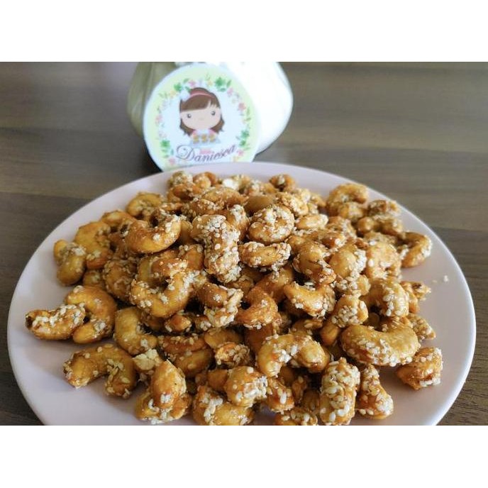 

Terlaris 250Gr Kacang Mede Super - Wijen, Renyah, Enak