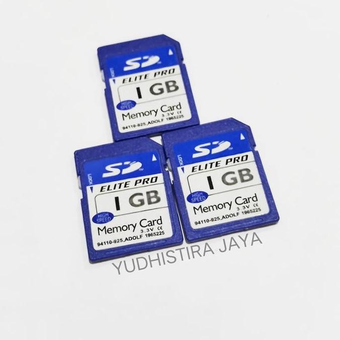 TERBARU - Memory card SD 1GB 2GB ORIGINAL 100% for Camera digital handycam old