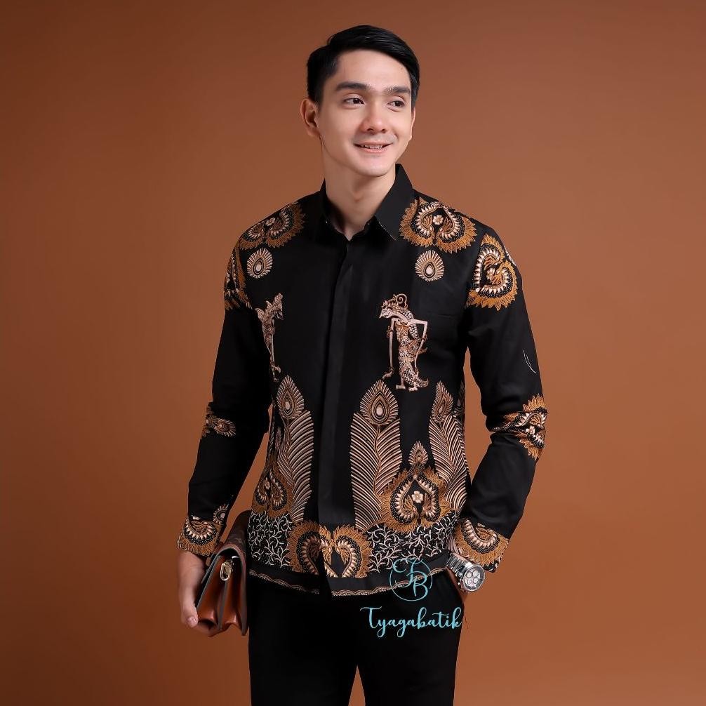 Kemeja Batik Pria Lapis Furing Premium 0219 Tyaga Batik