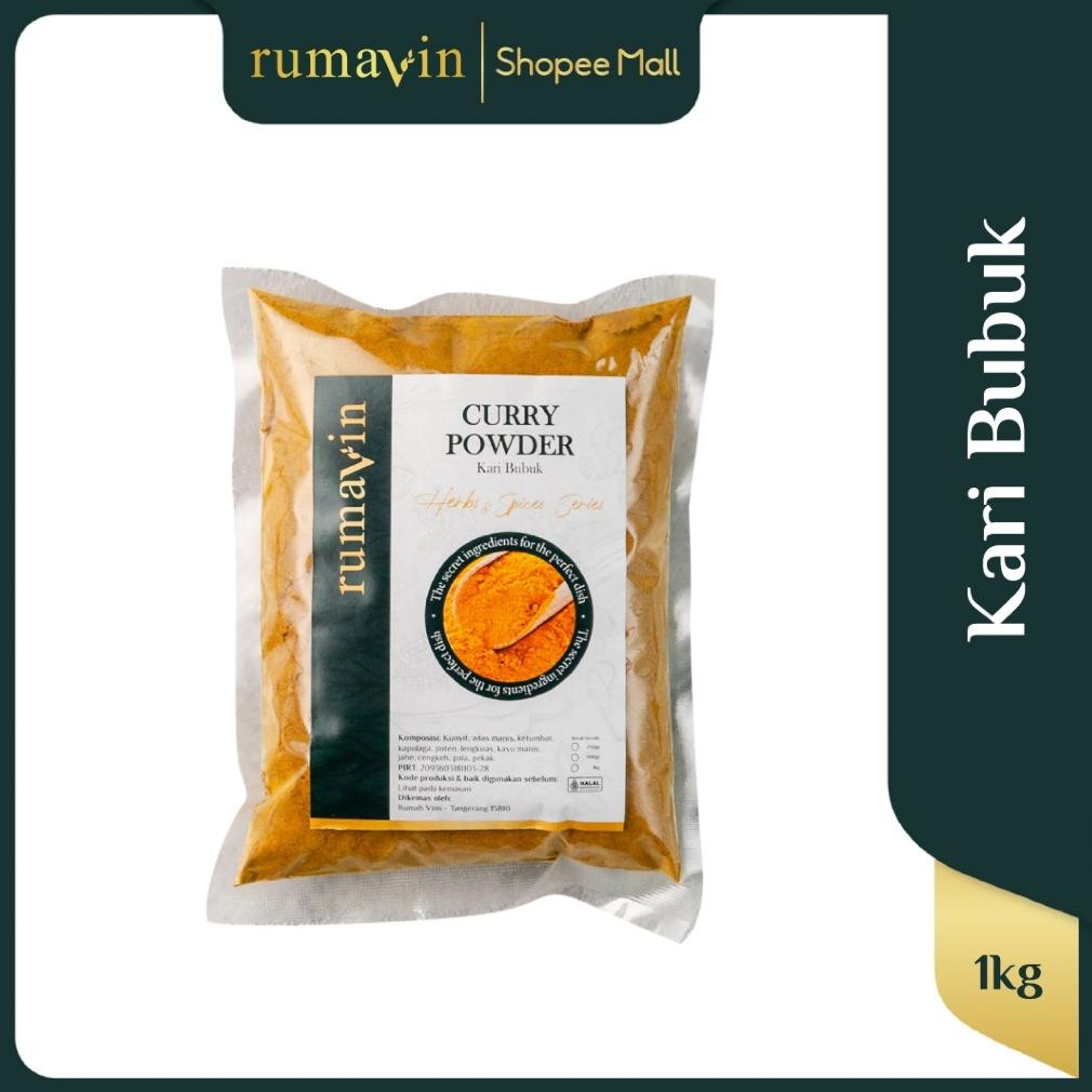 

Rumavin - Premium Rempah Curry Powder / Kari Bubuk nUg
