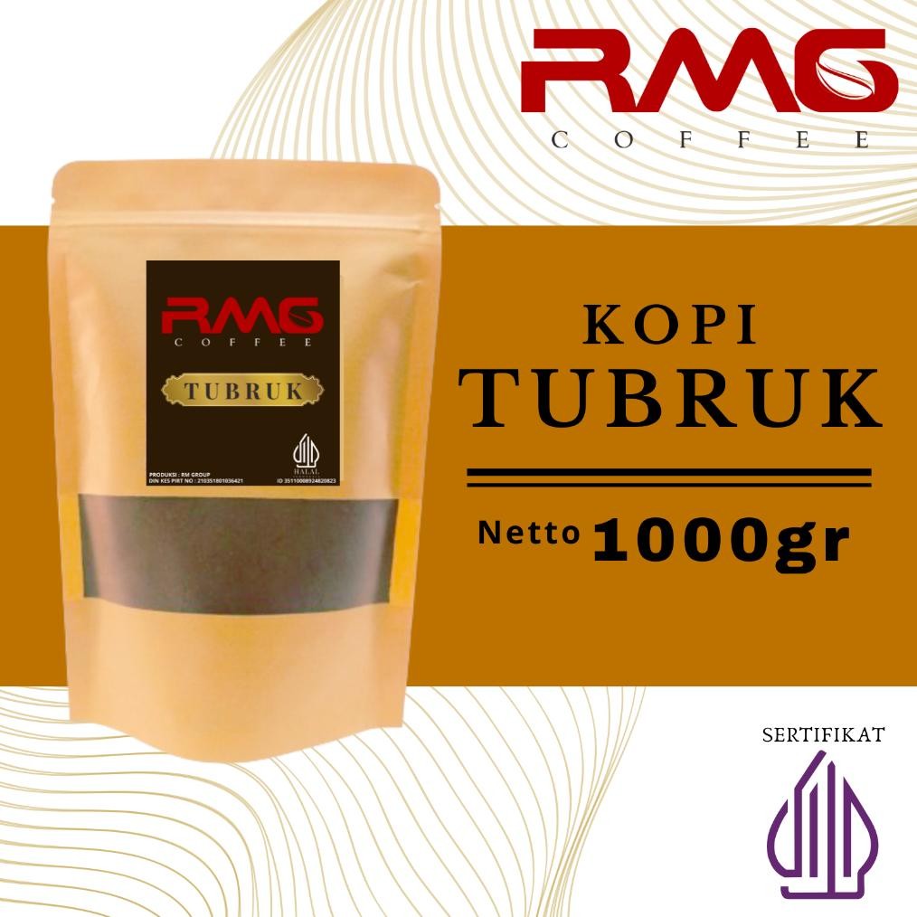 

Bubuk Kopi TUBRUK isi 1 KG Bubuk halus AST nUg
