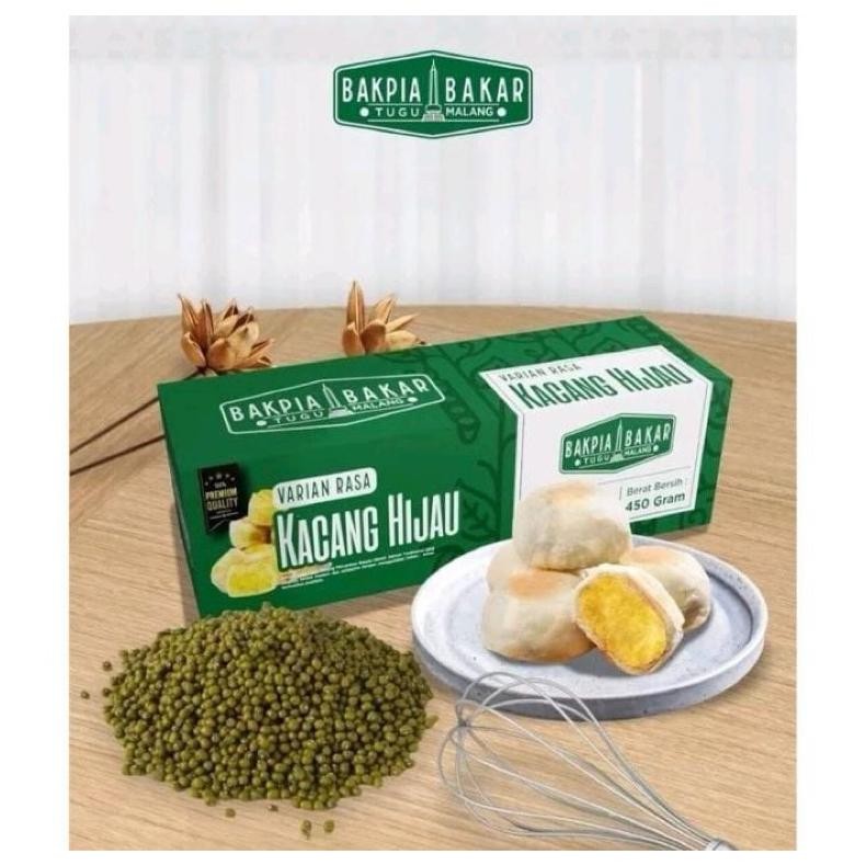 

Bakpia / Pia Bakar Tugu Malang/ Oleh2 Khas Malang(Ready Stock Fresh Produksi)sudah termasuk bubble dan dus! nUg