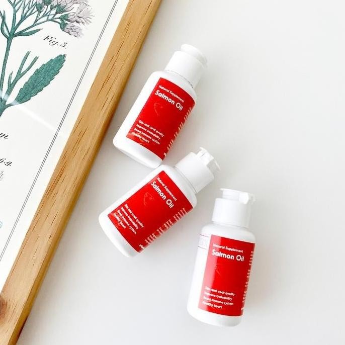 

Terlaris [182015] Salmon Oil Pure 60Ml Fish Oil Minyak Ikan Vitamin Bulu Anjing Kucing Dog Cat