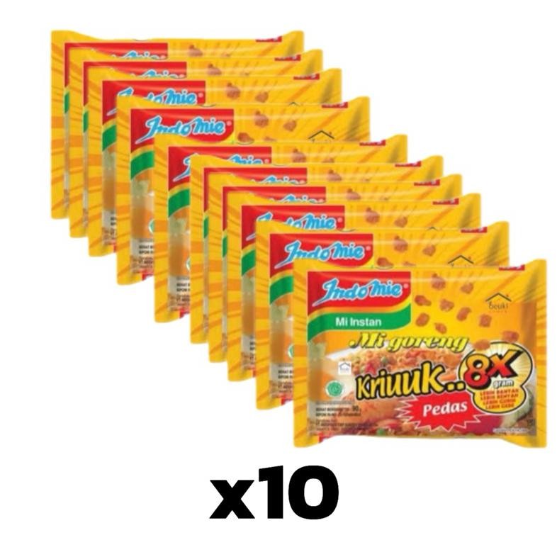 

indomie kriuk 8x (10pcs) nUg