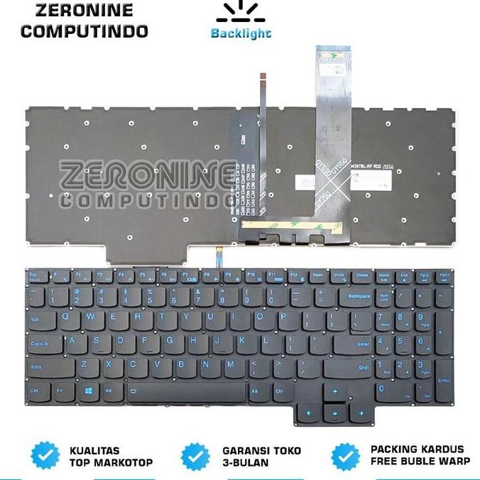 Keyboard Lenovo Ideapad Gaming 3-15Arh05 3 15Imh05 Backlit Blue
