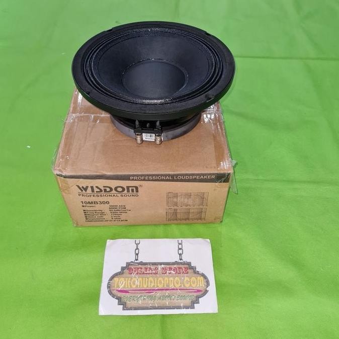 Wisdom 10Mb300 Component Speaker 10 Inch Original Wisdom New Stok